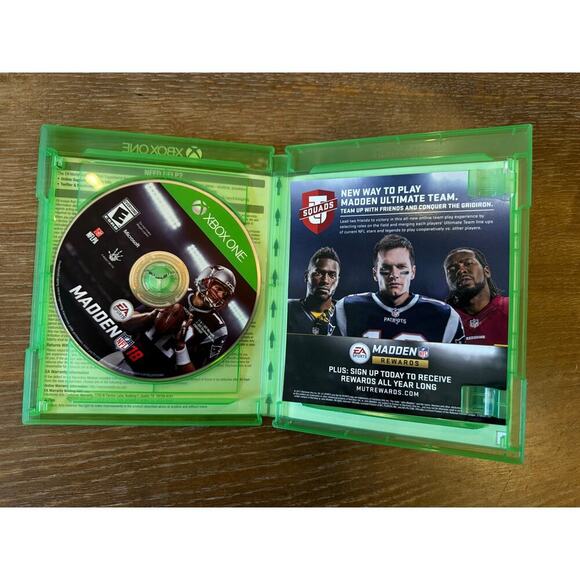 XBOX ONE Madden NFL 18 Video Game Gaming - Picture 2 of 3
